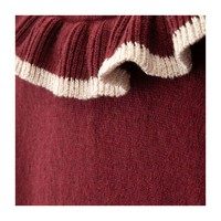 Bridget Knitted Sweater, Tawny Port Bordeaux