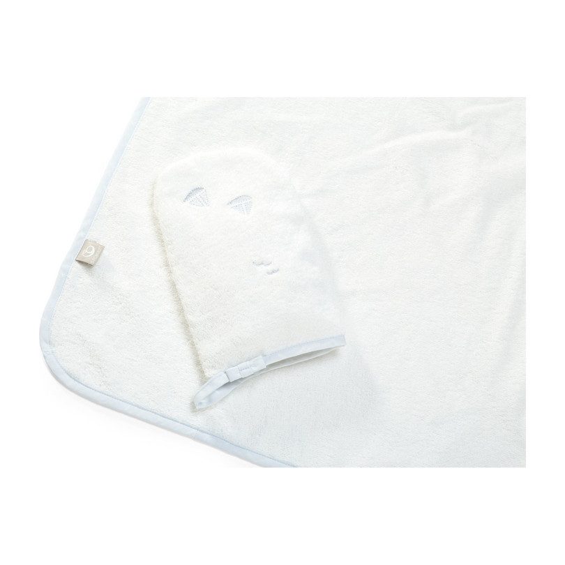 Stokke Hooded Towel, Blue Sea Stokke Hooded Towel, Blue Sea
