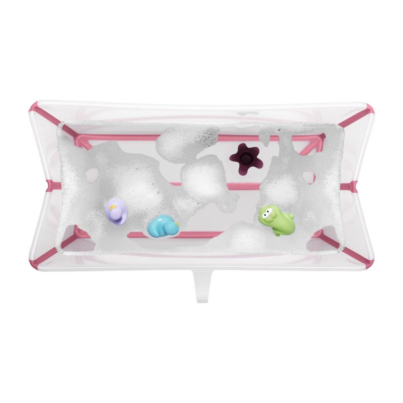 Flexi Bath® Bundle, Tub + Newborn Support, Pink Flexi Bath® Bundle, Tub + Newborn Support, Pink