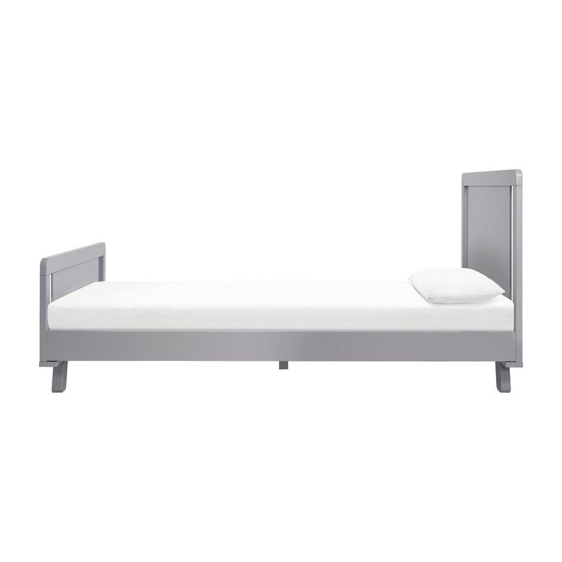 Hudson Platform Twin Bed, Grey Hudson Platform Twin Bed, Grey