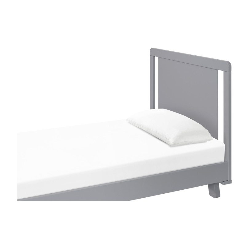 Hudson Platform Twin Bed, Grey Hudson Platform Twin Bed, Grey