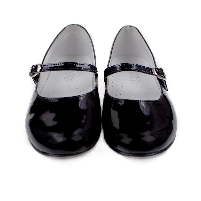 Mary Jane Party Shoe, Black Patent Leather - Shoes - Maisonette