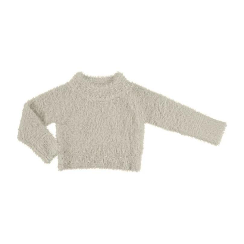 Fur Sweater, Beige Fur Sweater, Beige