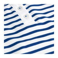 Nautical Stripes Long Pajamas, Navy