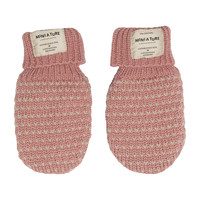 Celie Merino Wool Gloves, Old Rose