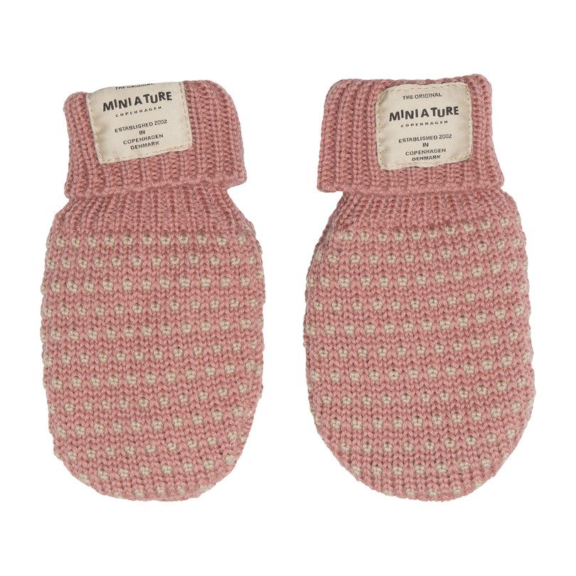 Celie Merino Wool Gloves, Old Rose Celie Merino Wool Gloves, Old Rose