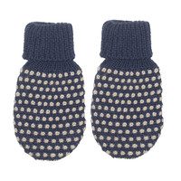 Celie Merino Wool Gloves, Blue