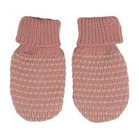 Celie Merino Wool Gloves, Old Rose