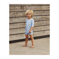 Gani Swim Tee-Shirt, Corydalis Blue