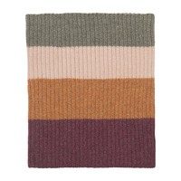 Goi Merino Wool Oeko-tex Neck Warmer in Italian Baruffa Yarn, Multi