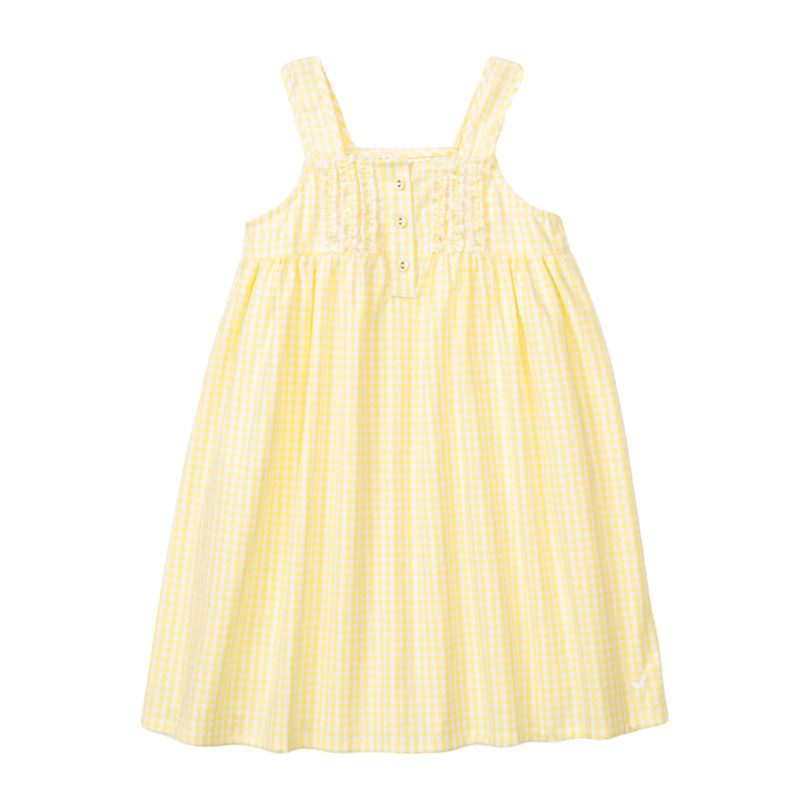 Charlotte Nightgown, Yellow Gingham Charlotte Nightgown, Yellow Gingham