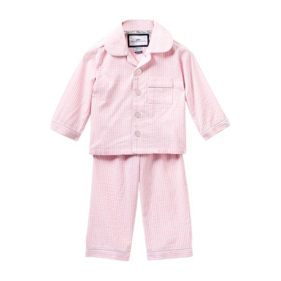 Pink Seersucker Pajamas Pink Seersucker Pajamas
