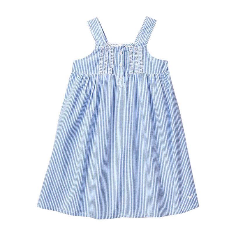 French Blue Seersucker Charlotte Nightgown - Sleepwear - Maisonette