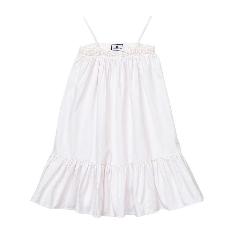 The Lily Nightgown, White - Sleepwear - Maisonette