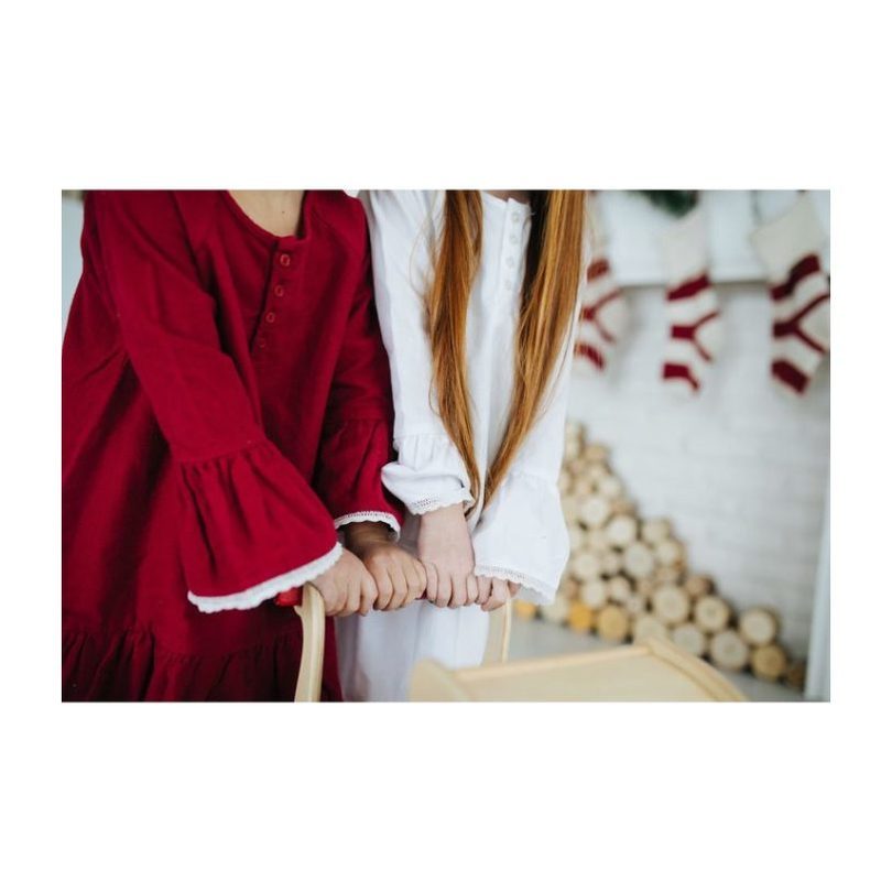 Burgundy Arabella Nightgown Burgundy Arabella Nightgown