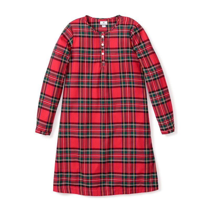Twill Beatrice Nightgown in Jingle Paws