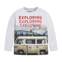 Pearl Exploring T-Shirt, Gray
