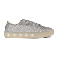 St. Laurent Sneaker, Glitter Silver