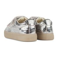 St. Laurent Sneaker, Silver Croc