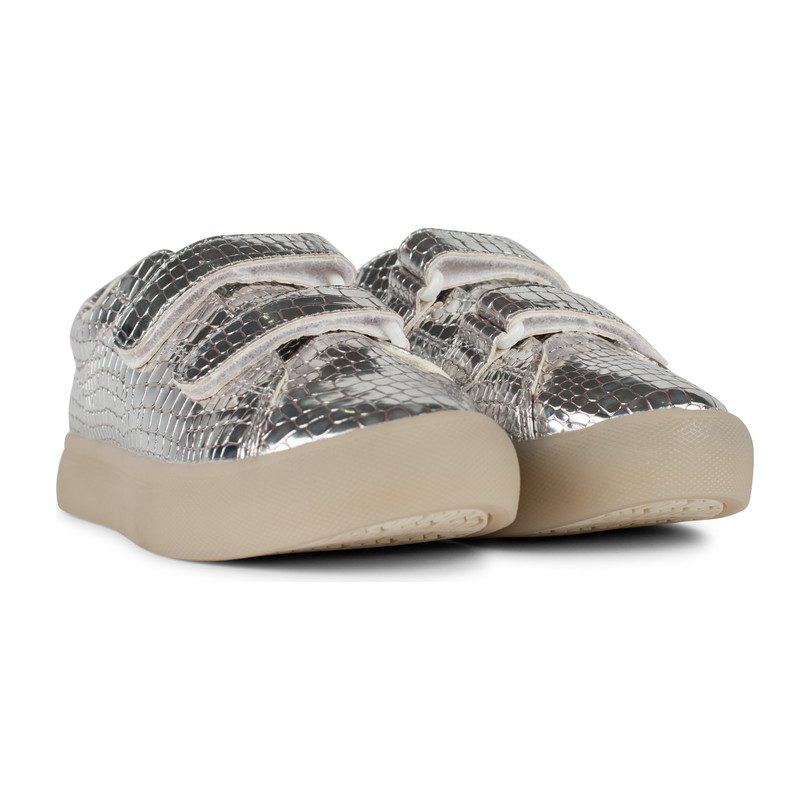 St. Laurent Sneaker, Silver Croc St. Laurent Sneaker, Silver Croc