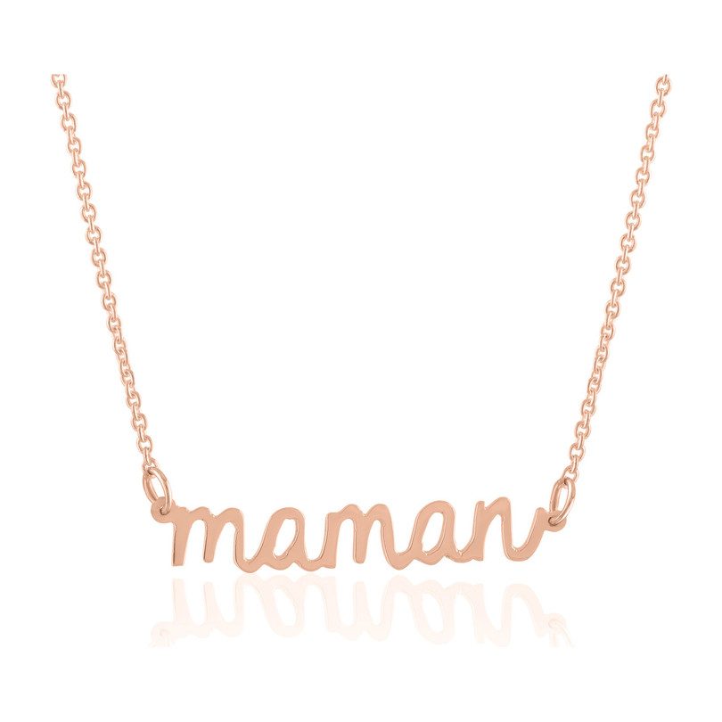 14KT Rose Gold "Maman" Necklace 14KT Rose Gold "Maman" Necklace