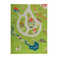 Farm 3-D Play Rug, Large