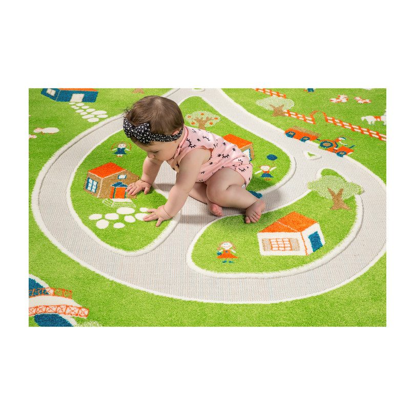 Farm 3-D Play Rug, Medium Farm 3-D Play Rug, Medium
