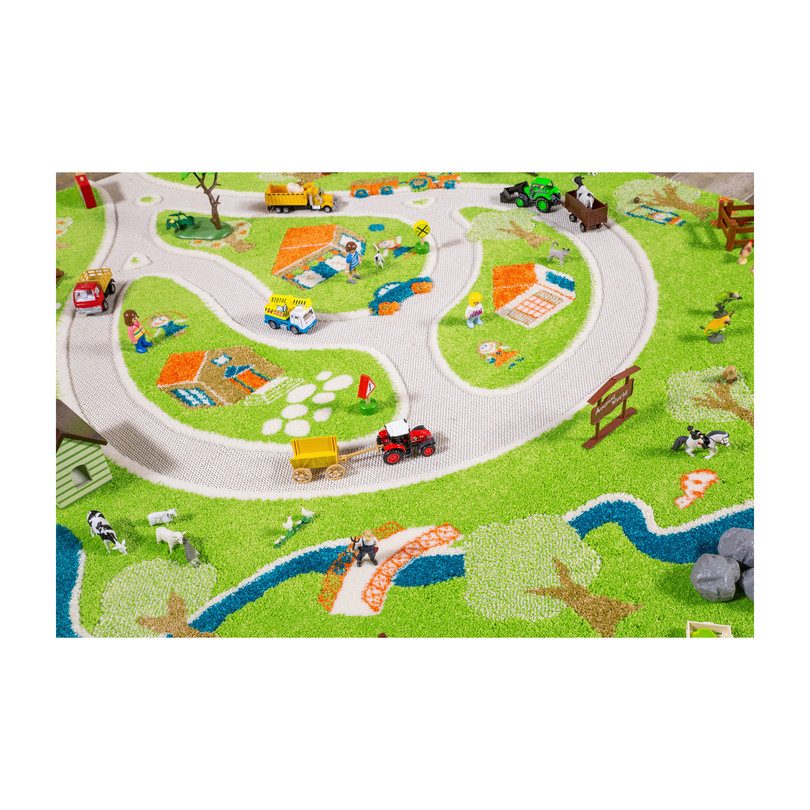 Farm 3-D Play Rug, Medium Farm 3-D Play Rug, Medium