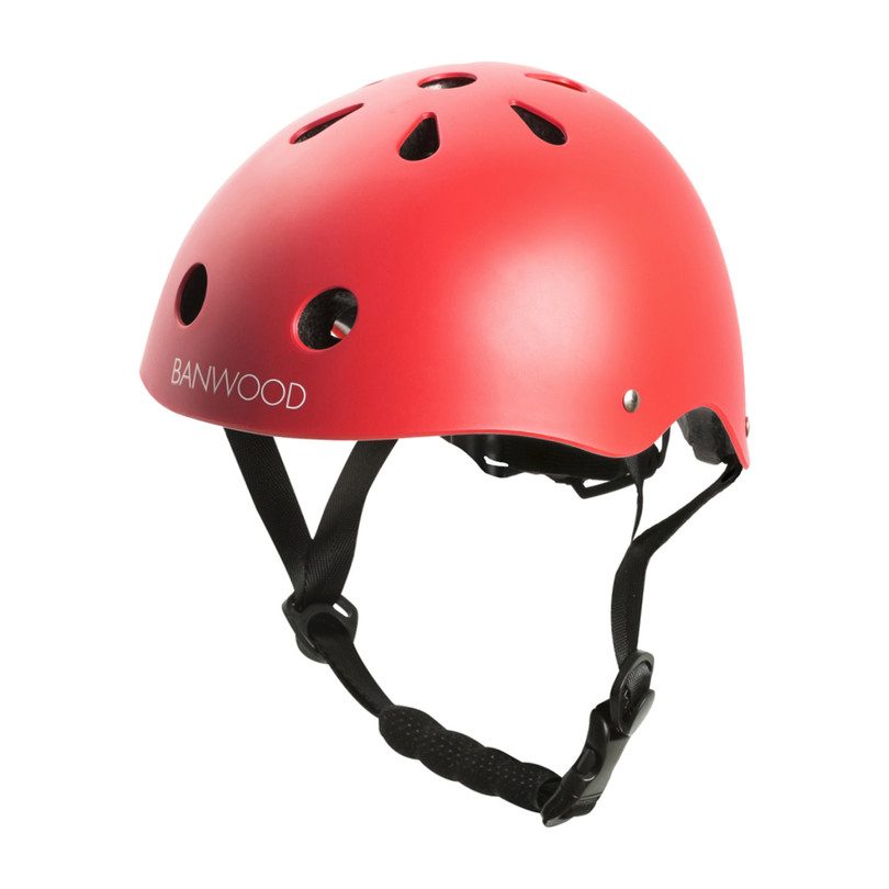 bike helmet red