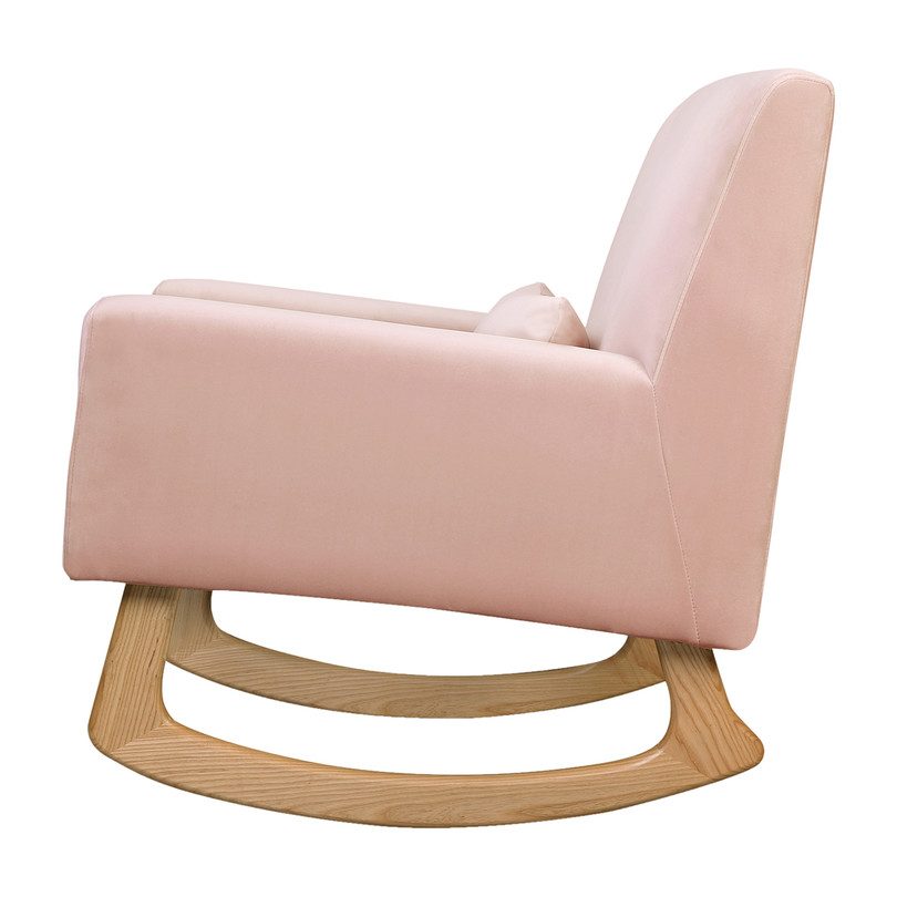 blush rocking chair
