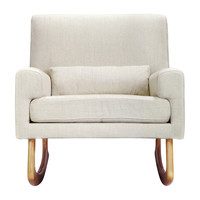 Sleepytime Rocker, Oatmeal with Light Legs