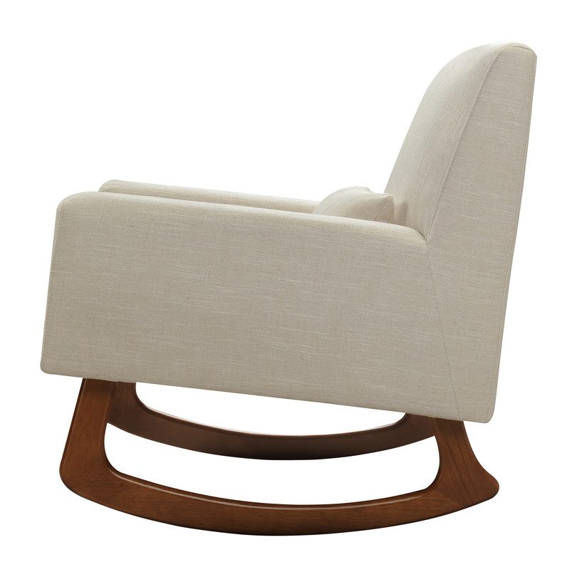Sleepytime Rocker, Oatmeal with Walnut Legs Sleepytime Rocker, Oatmeal with Walnut Legs