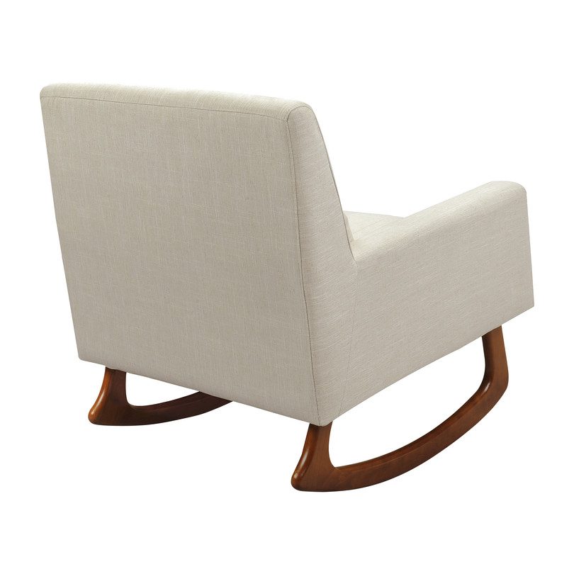 Sleepytime Rocker, Oatmeal with Walnut Legs Sleepytime Rocker, Oatmeal with Walnut Legs