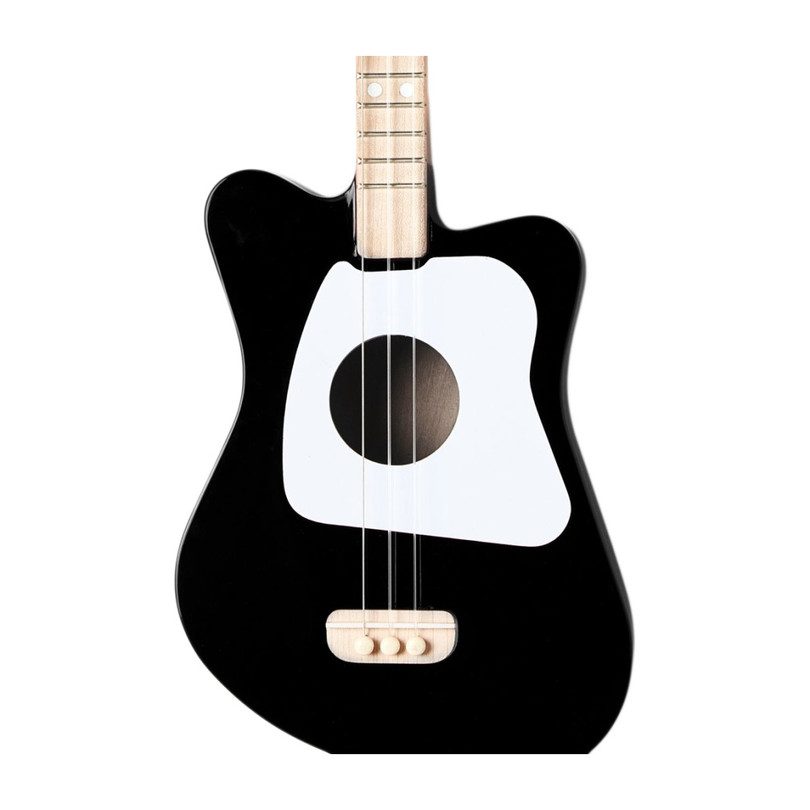 Mini 3-String Guitar, Black Mini 3-String Guitar, Black