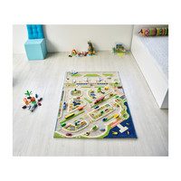 Mini City 3-D Play Rug, Medium