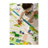 Mini City 3-D Play Rug, Medium