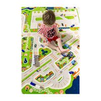 Mini City 3-D Play Rug, Large