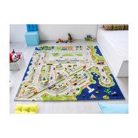 Mini City 3-D Play Rug, XXL