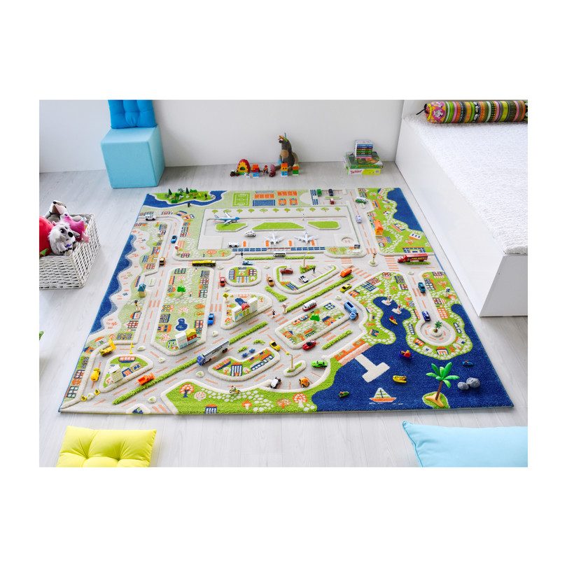 Mini City 3-D Play Rug, XXL Mini City 3-D Play Rug, XXL