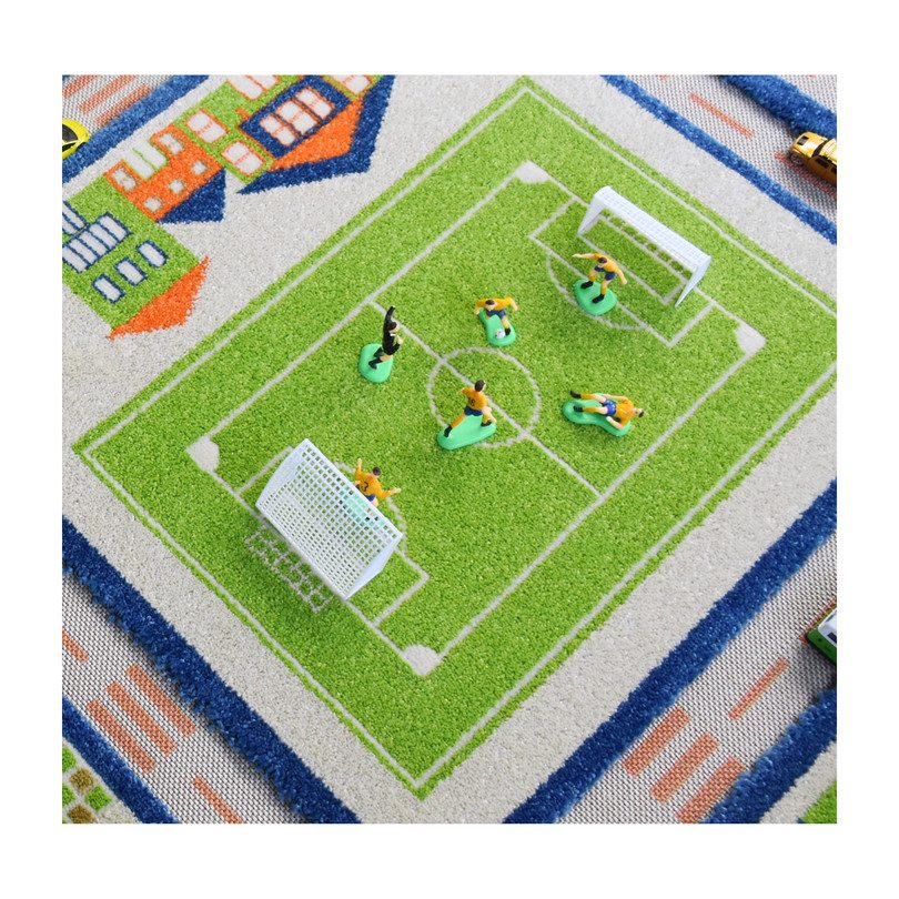 Traffic 3-D Play Rug, Blue XL Traffic 3-D Play Rug, Blue XL