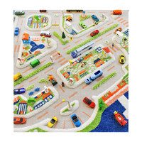 Mini City 3-D Play Rug, XXL