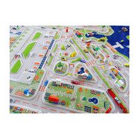 Mini City 3-D Play Rug, XXL