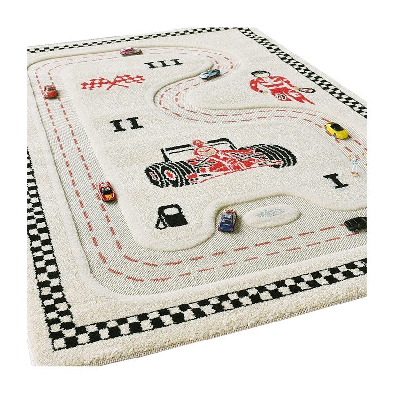 Racer Activity Mat, Cream 100 x 150 Racer Activity Mat, Cream 100 x 150