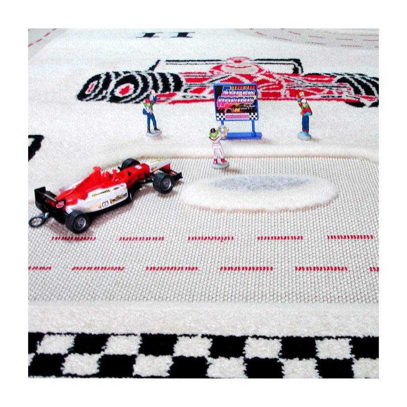 Racer Activity Mat, Cream 100 x 150 Racer Activity Mat, Cream 100 x 150