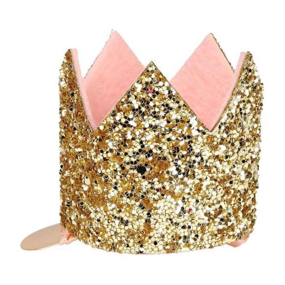 Mini Glittered Crown Hair Clip Mini Glittered Crown Hair Clip