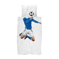Soccer Player Duvet Set, Blue