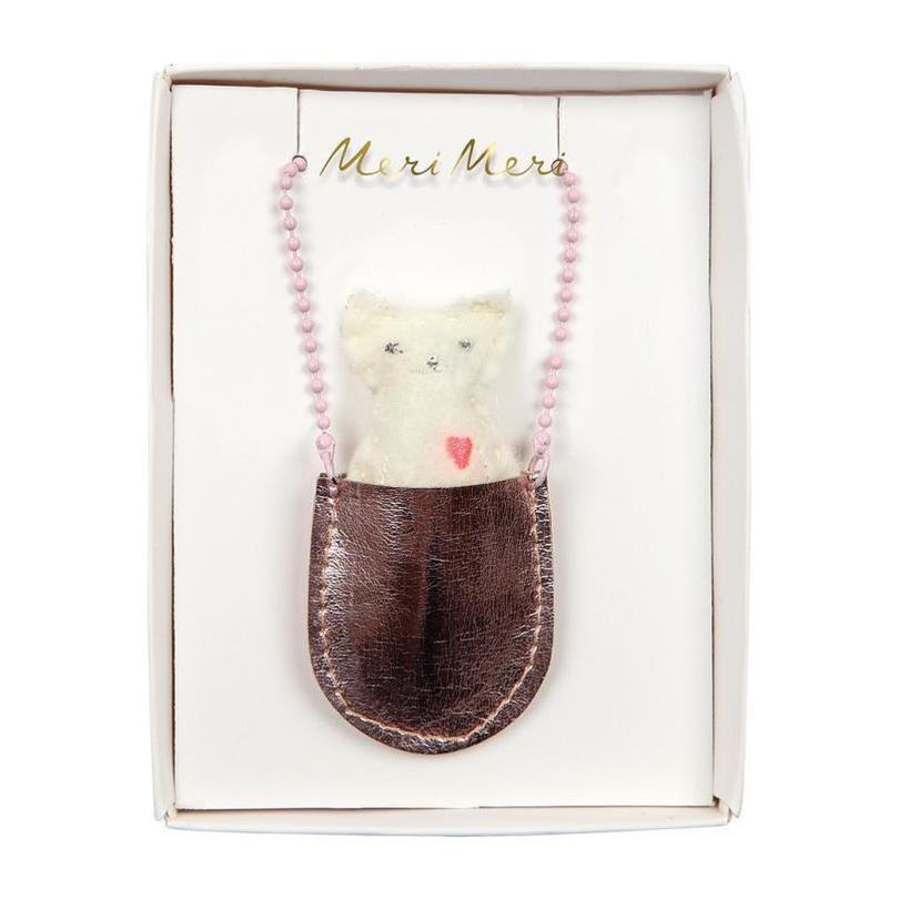 Cat Pocket Necklace Cat Pocket Necklace