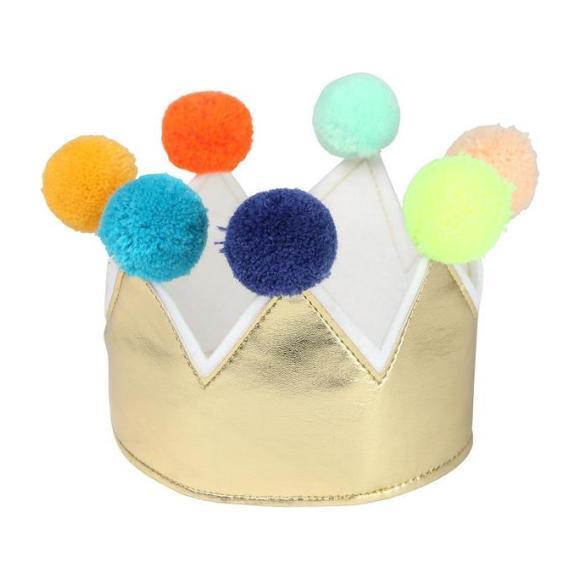 Pompom Dress-Up Crown Pompom Dress-Up Crown