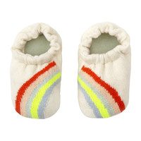 Rainbow Baby Booties