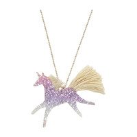 Unicorn Glittered Necklace